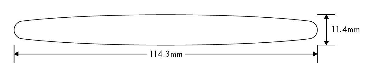114mm - Elliptical