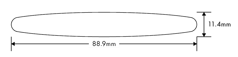 89mm - Elliptical